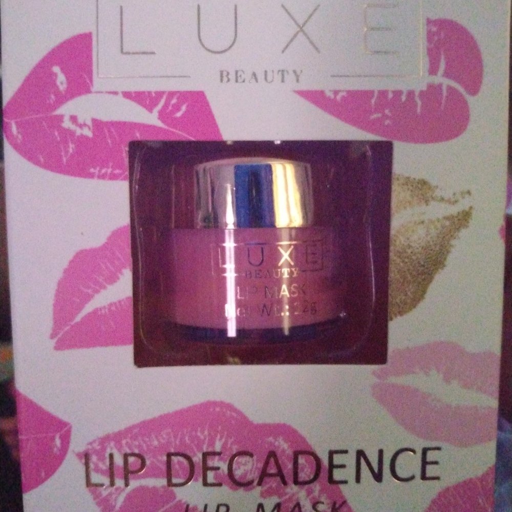 LUXE Beauty Lip Decadence Lip Mask brand new